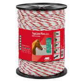 Ako Cuerda de Cercado Topline Plus Blanco Rojo
