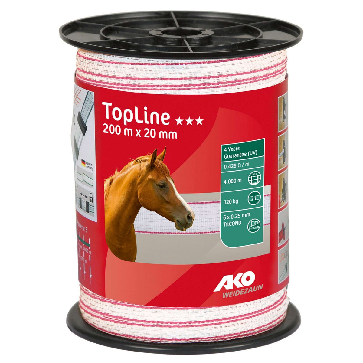 Ako Cinta para Vallas Topline Blanco/rosa