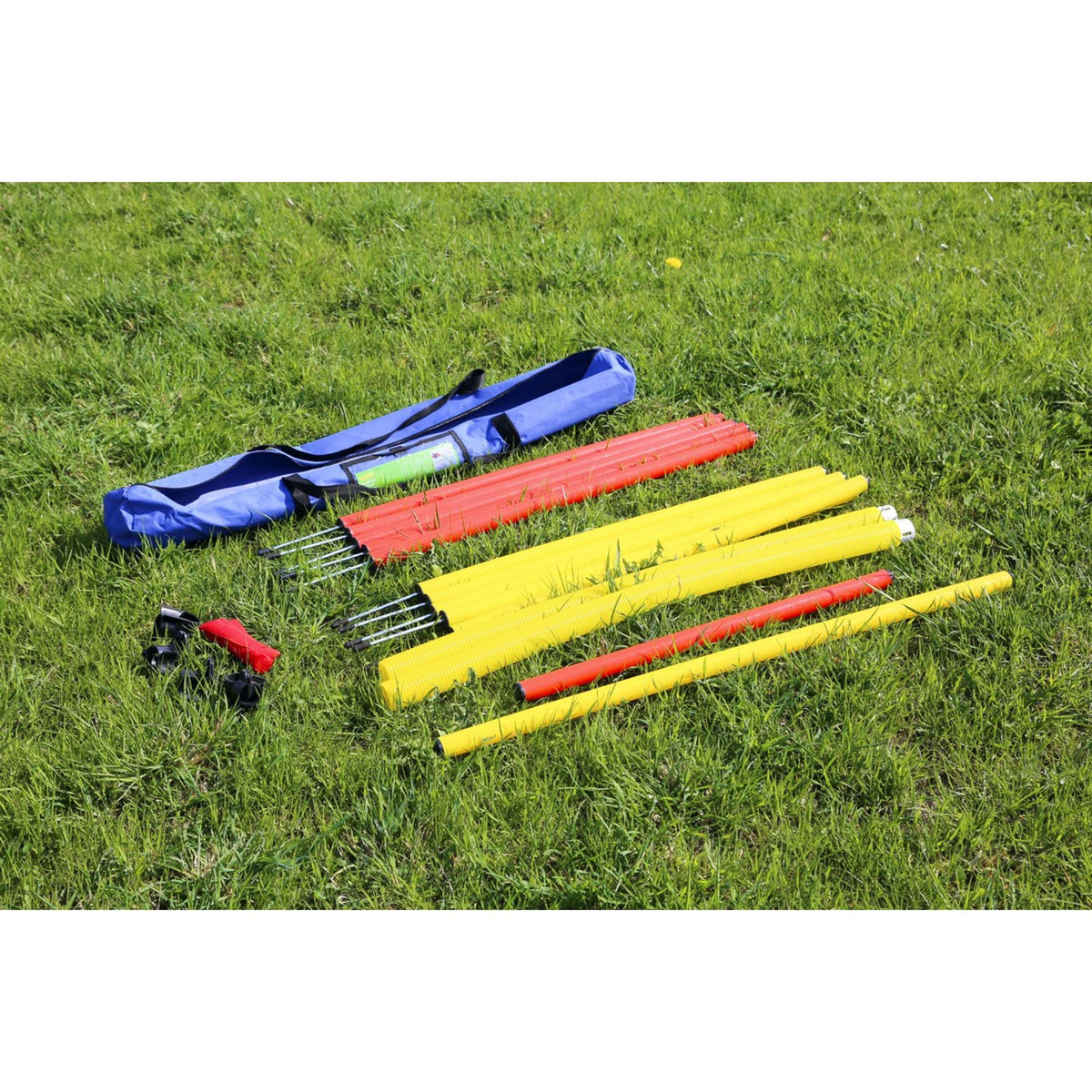Kerbl Set Agilidad Completo 3 piezas Rojo<>Amarillo