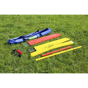 Kerbl Set Agilidad Completo 3 piezas Rojo<>Amarillo