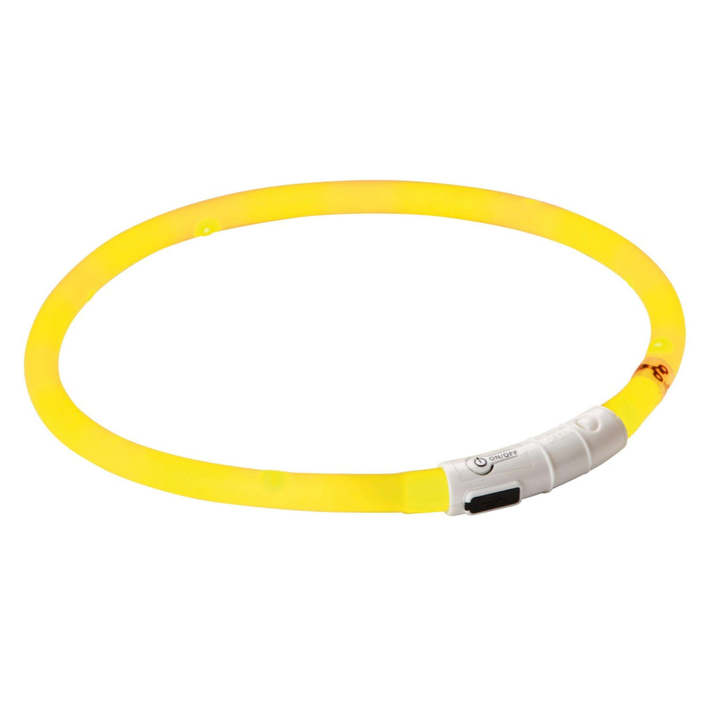 Kerbl Collar LED Recargable Maxi Safe Amarillo