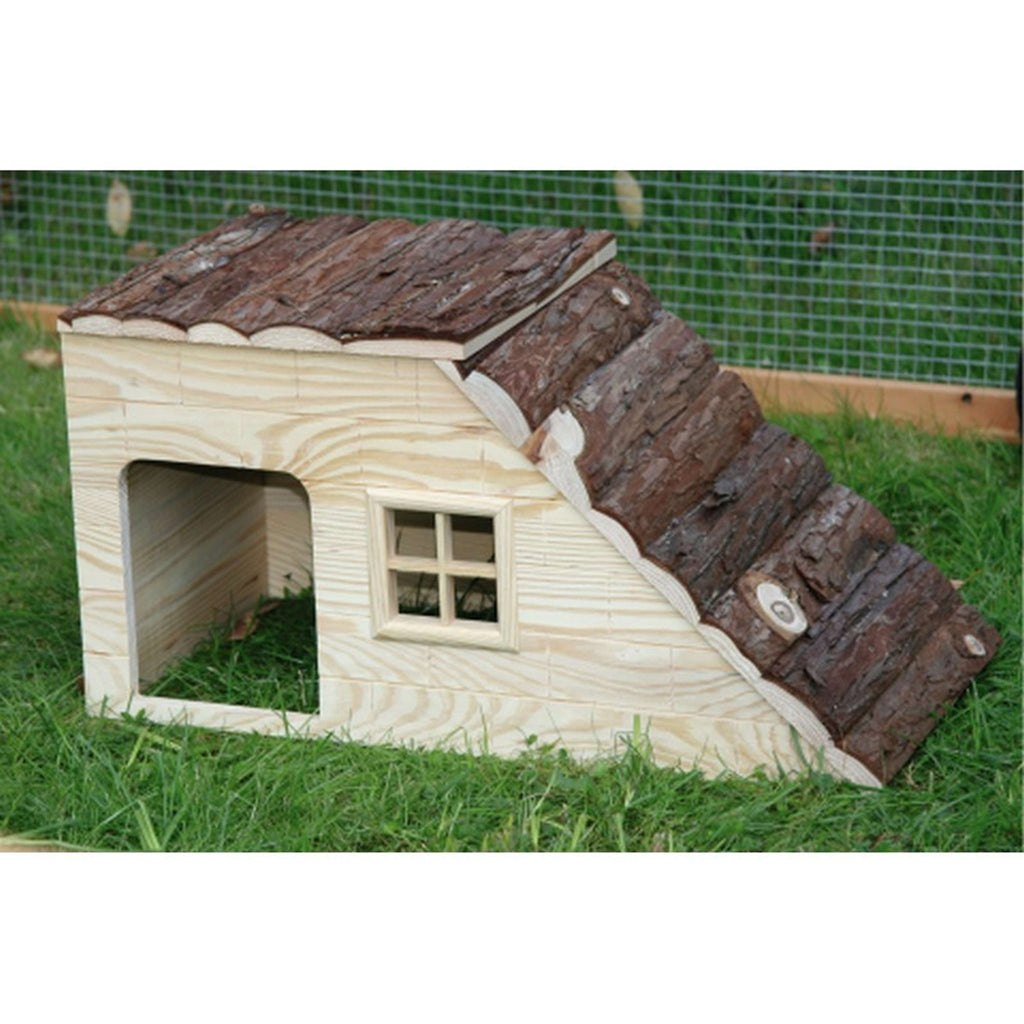 Kerbl Casa para Conejos Nature Plus con Escalera Madera