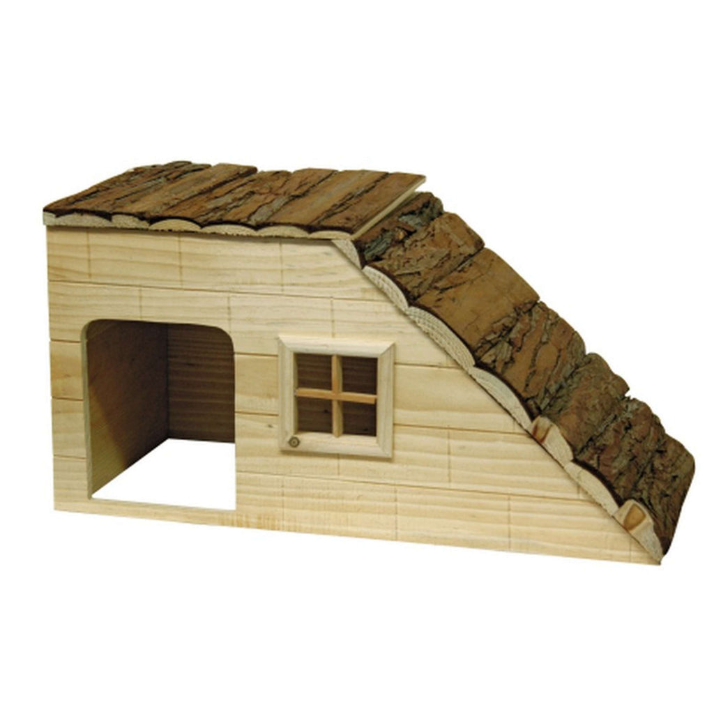 Kerbl Casa para Conejos Nature Plus con Escalera Madera