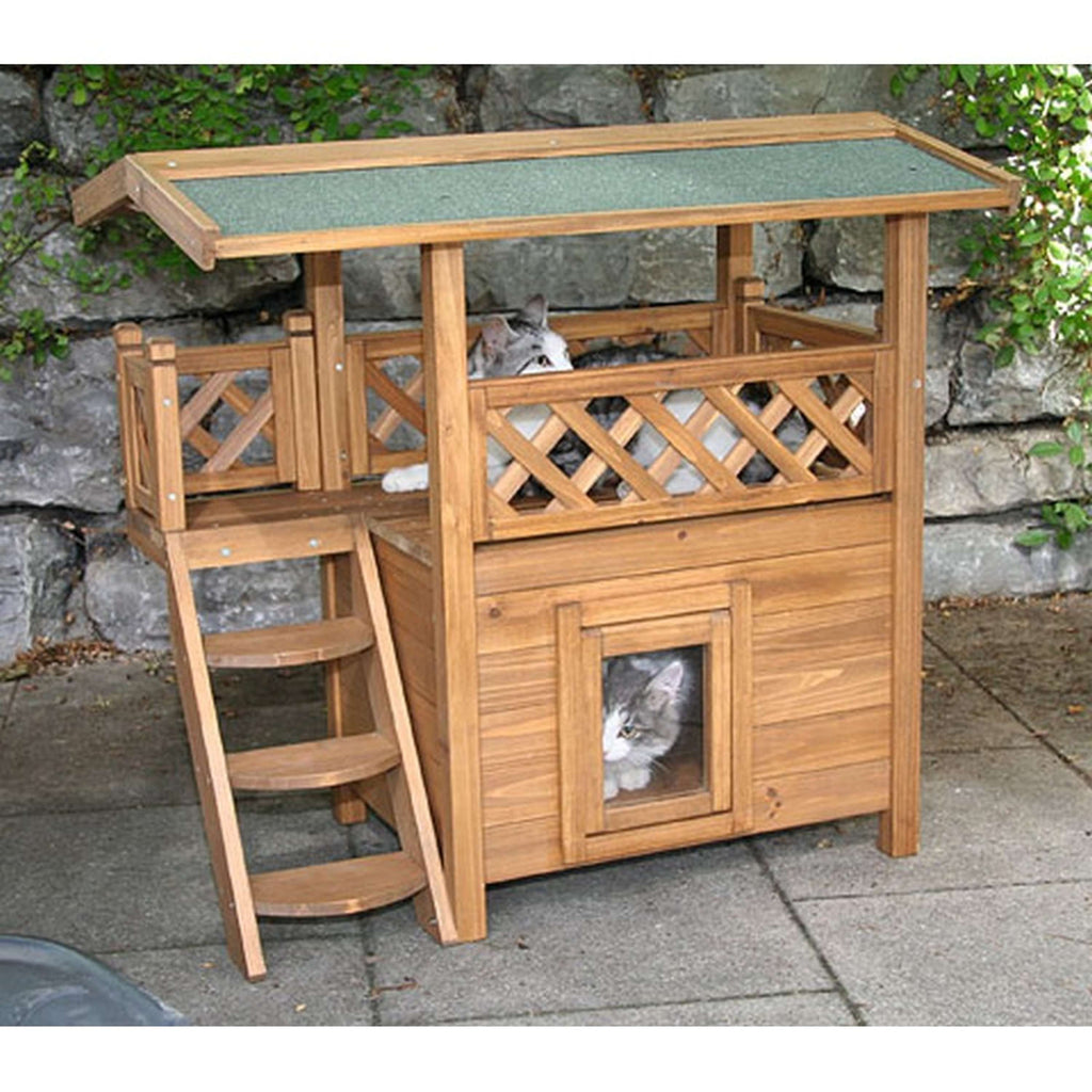 Kerbl Casa para Gatos Lodge Madera