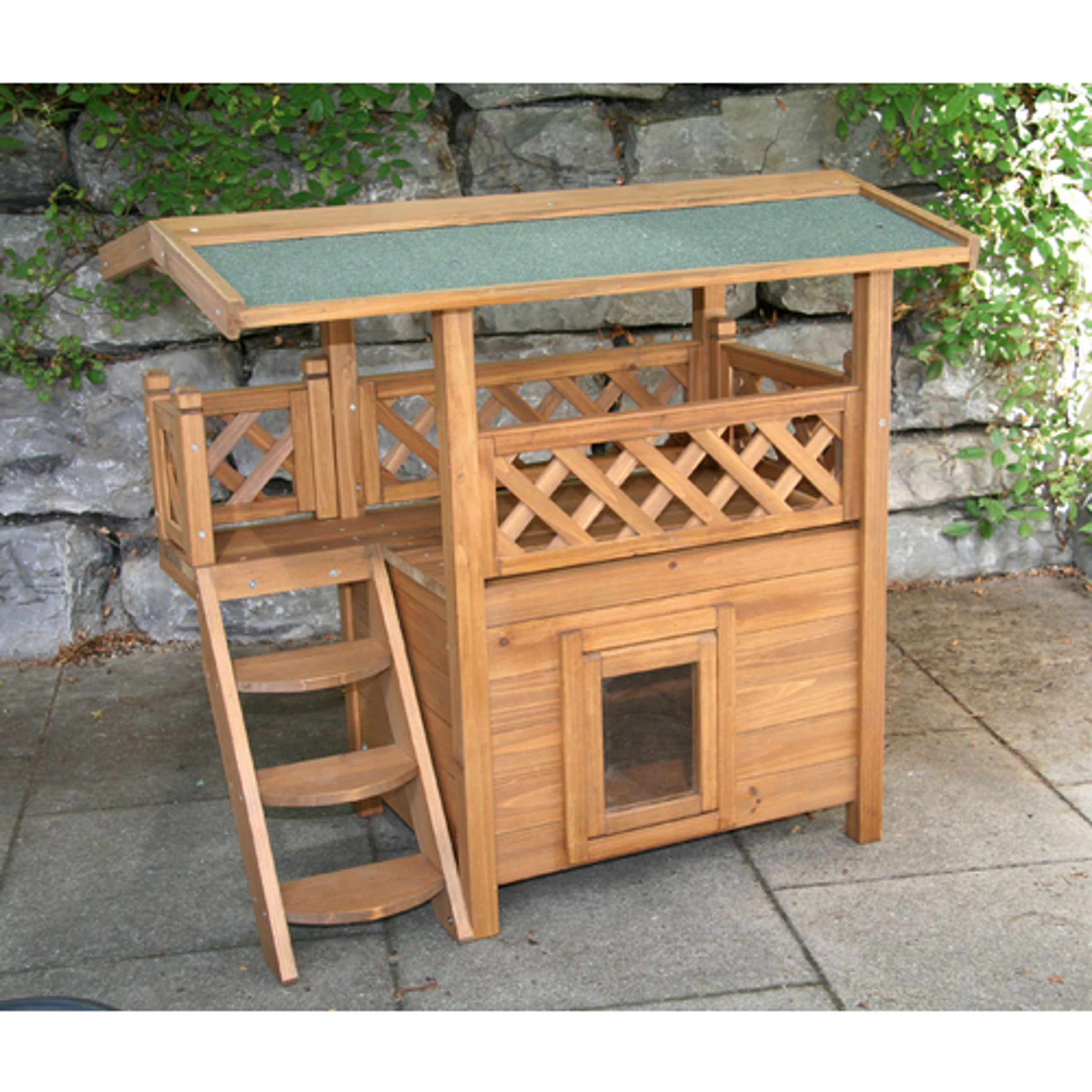 Kerbl Casa para Gatos Lodge Madera Kerbl Casa para Gatos Lodge Madera