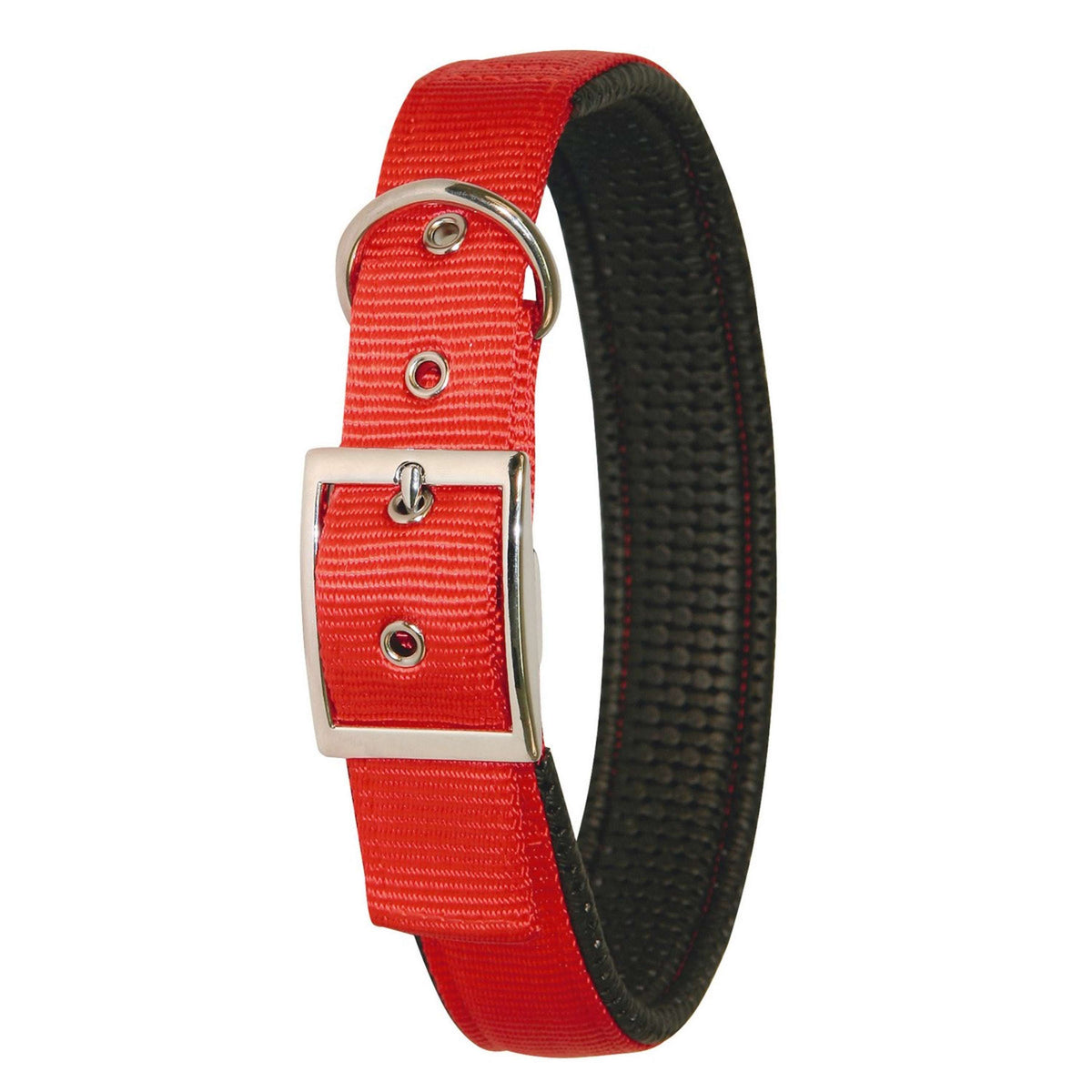 Kerbl Collar de Nylon Miami Plus Rojo