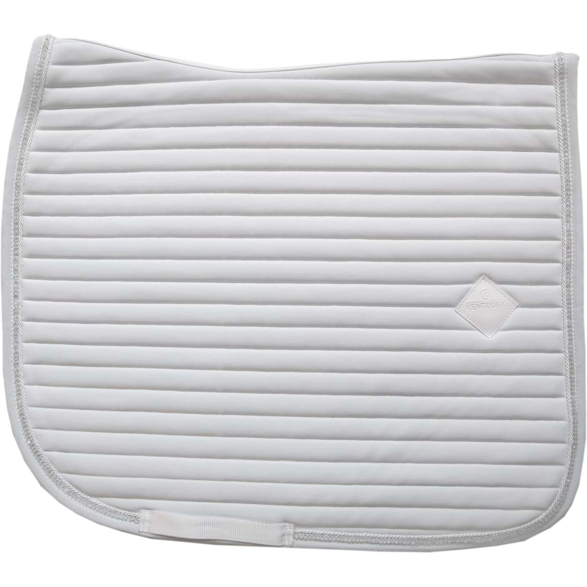 Kentucky Horsewear Mantilla de Doma Clásica Pearls Blanco