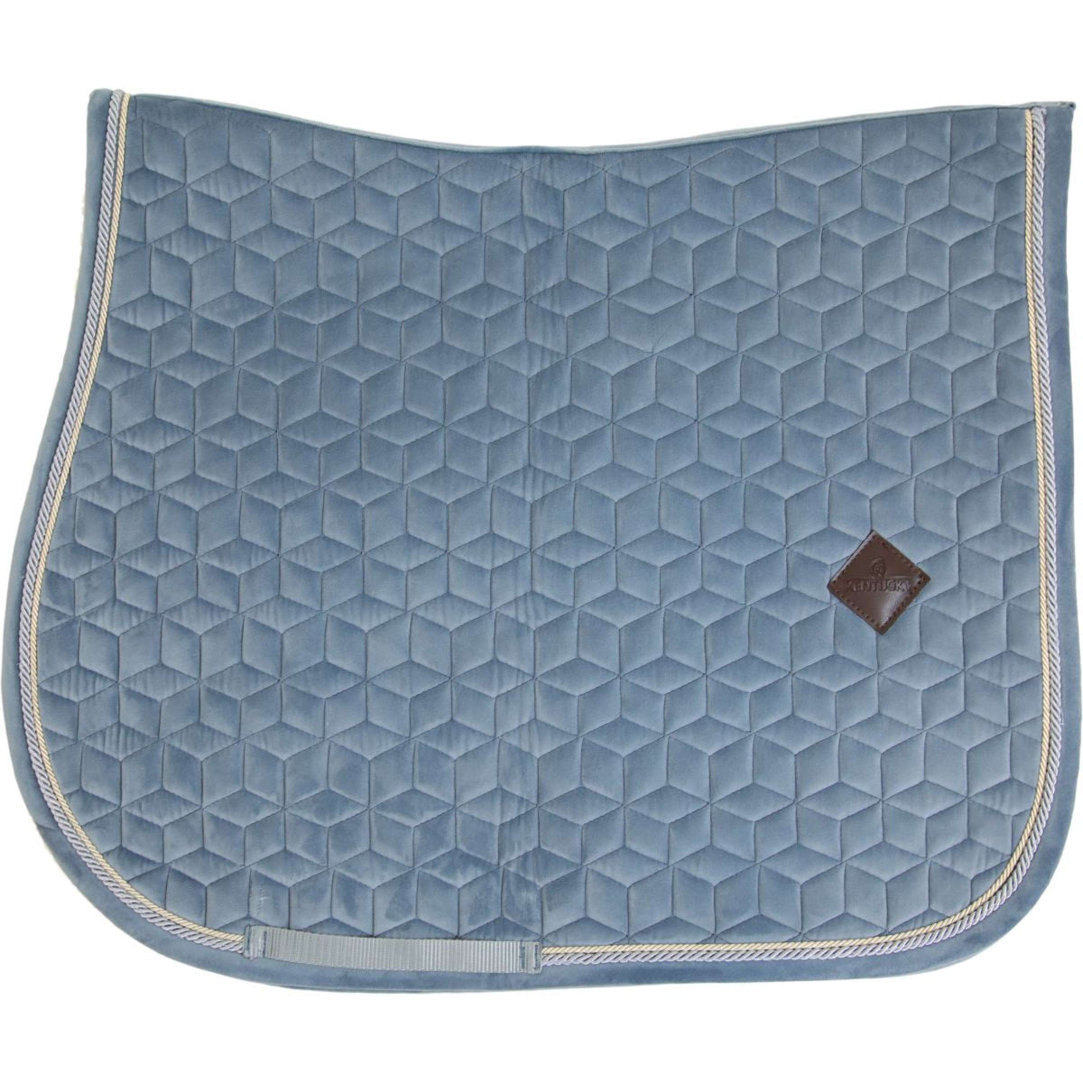 Kentucky Horsewear Mantilla de Salto Velvet Azul claro