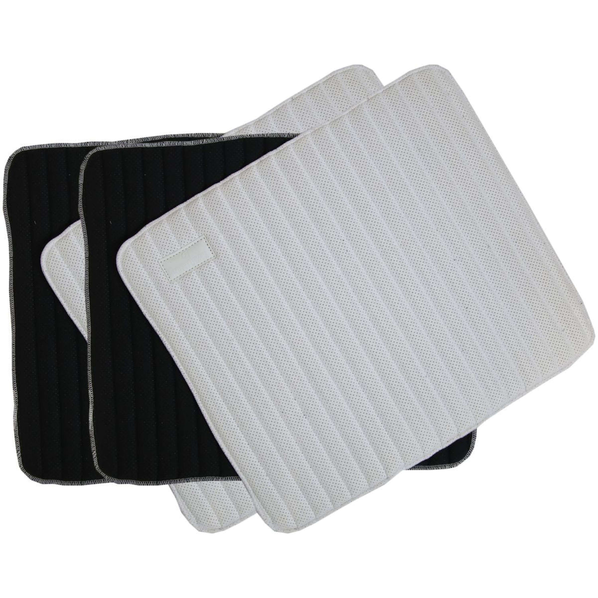 Kentucky Horsewear Bandage Pad Blanco<>Negro