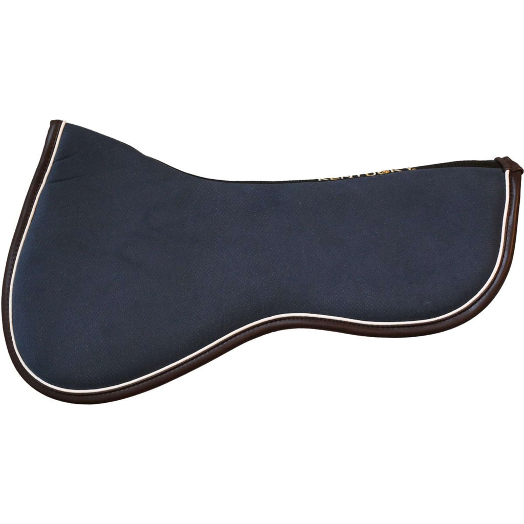 Kentucky Horsewear Mantilla Halfpad Absorción anatómica Navy/White/Brown