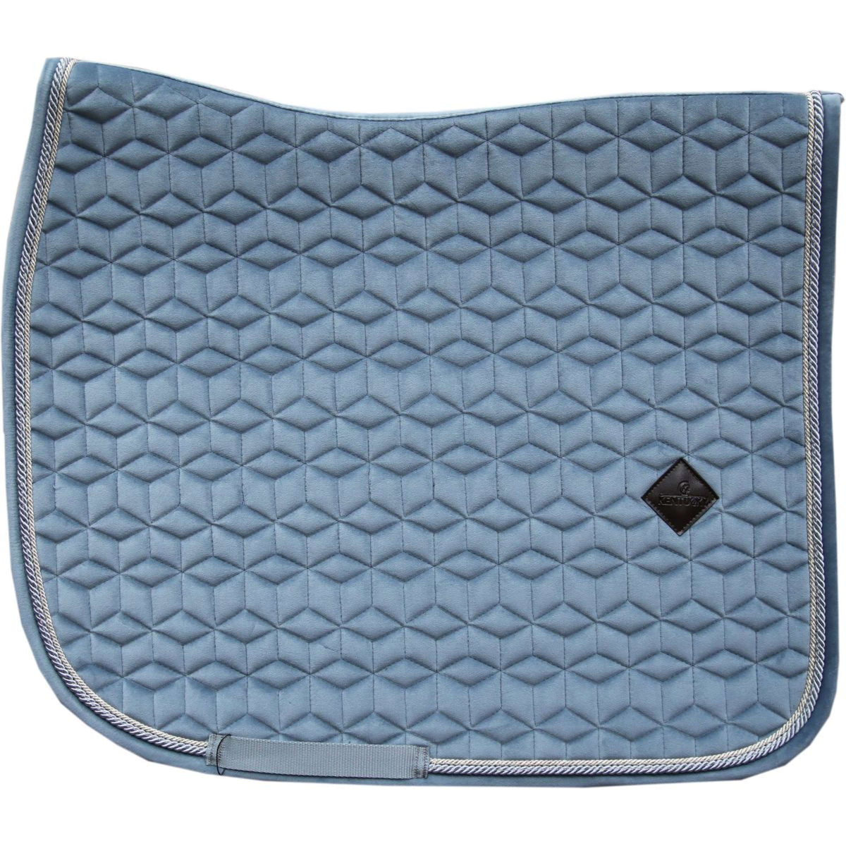 Kentucky Horsewear Mantilla de Doma Clásica Velvet Azul claro