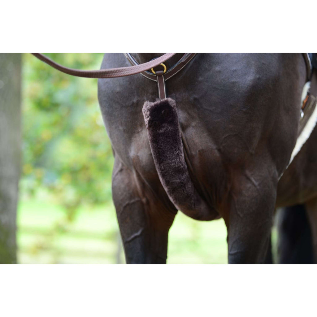 Kentucky Horsewear Cubierta de peto Sheepskin Marron