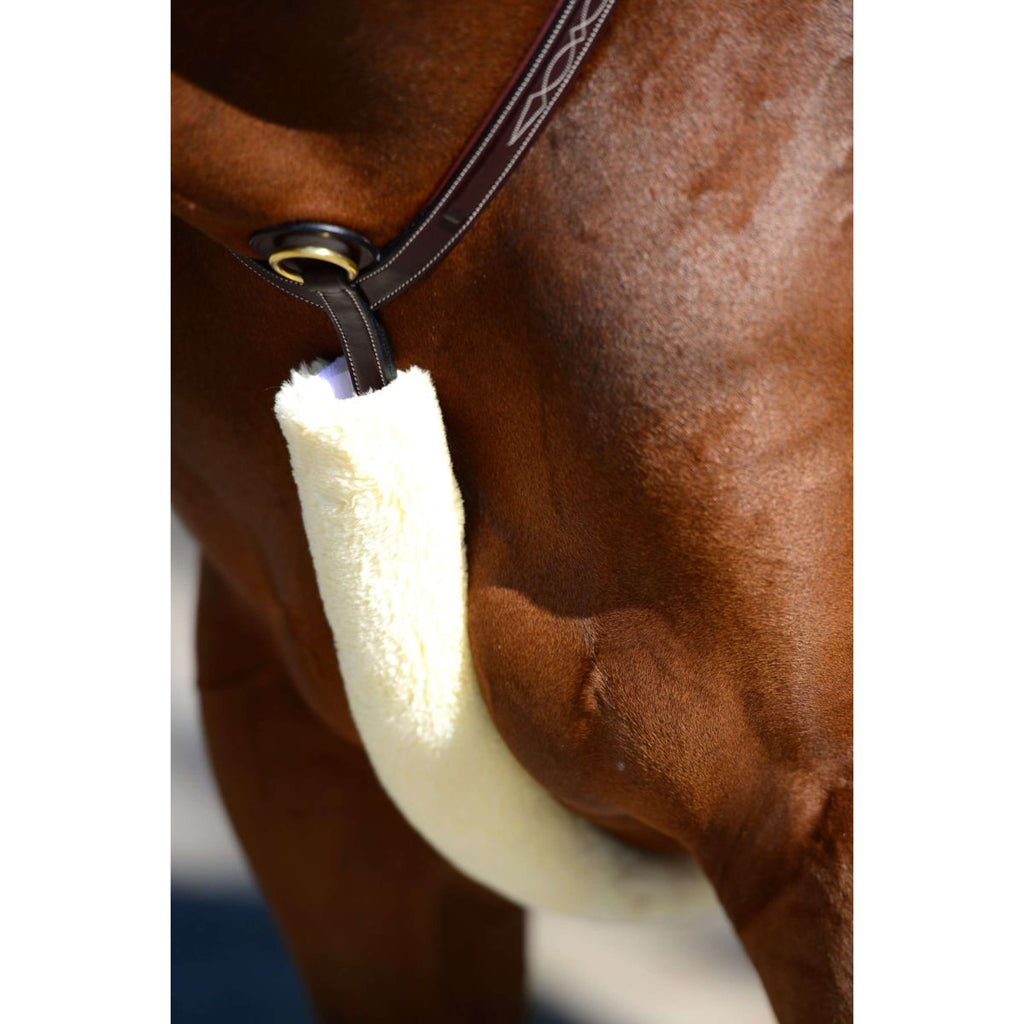 Kentucky Horsewear Cubierta de peto Sheepskin Natural
