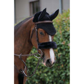 Kentucky Horsewear Funda para muserola Sheepskin Negro
