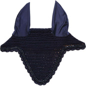 Kentucky Horsewear Cubre orejas Long Stone & Pearl Soundless Dark Navy