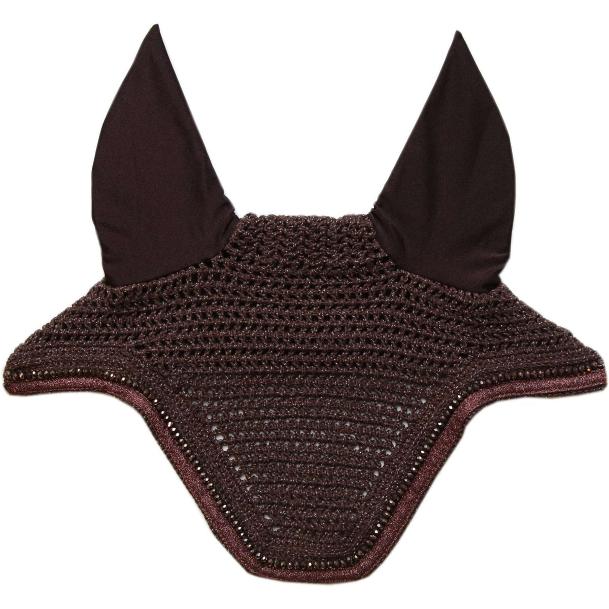 Kentucky Horsewear Cubre orejas Wellington Glitter Marron
