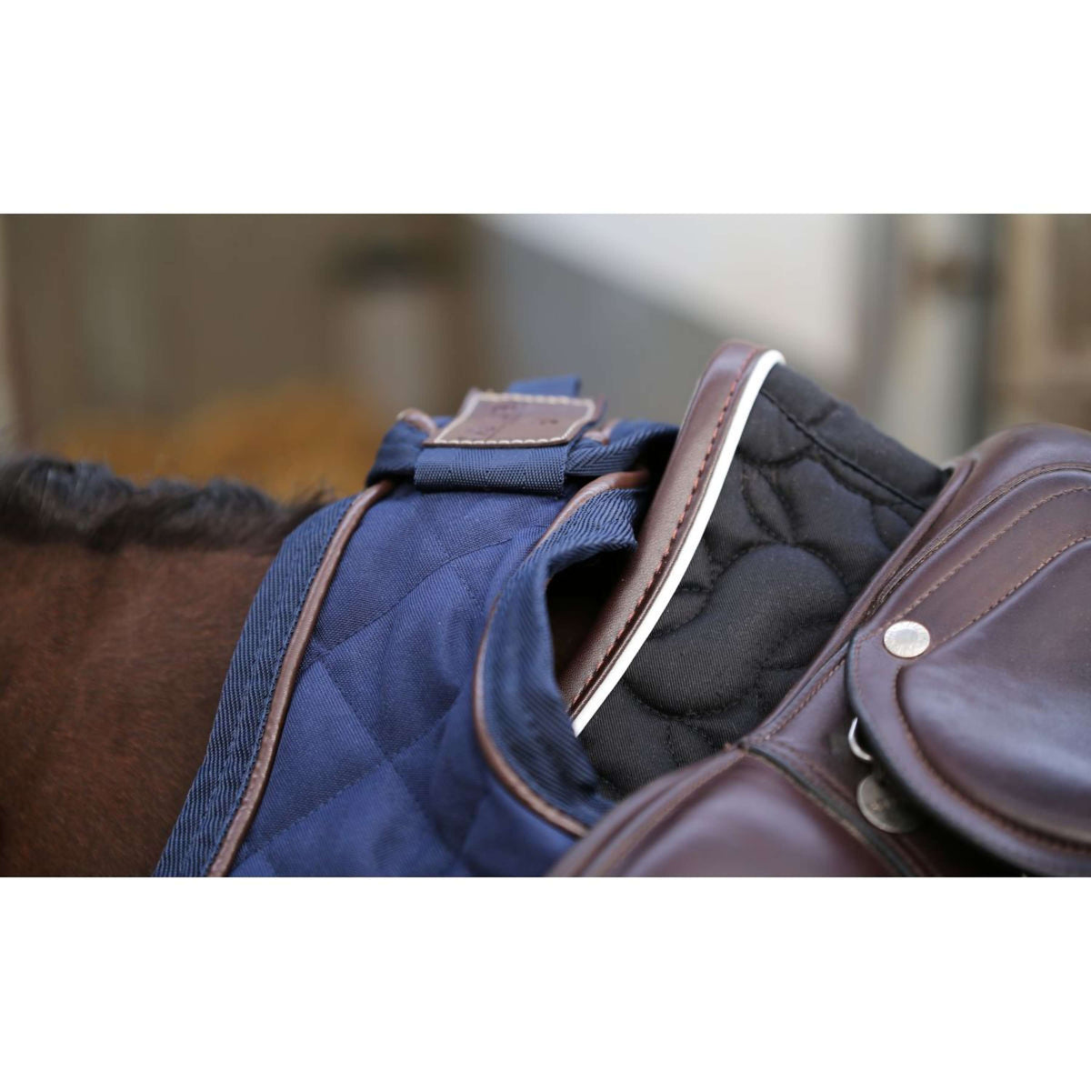Kentucky Horsewear Manta de ejercicio 160g Navy