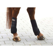 Kerbl Botas para Tendones Synthetisch Kautschuk 4er Set Negro