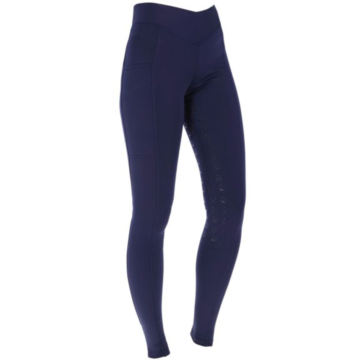 Covalliero Legging de Equitación ClassicStar Niños Navy