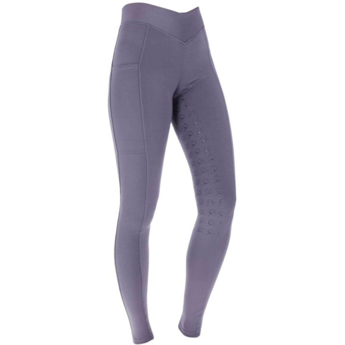 Covalliero Legging de Equitación ClassicStar Niños Graphite