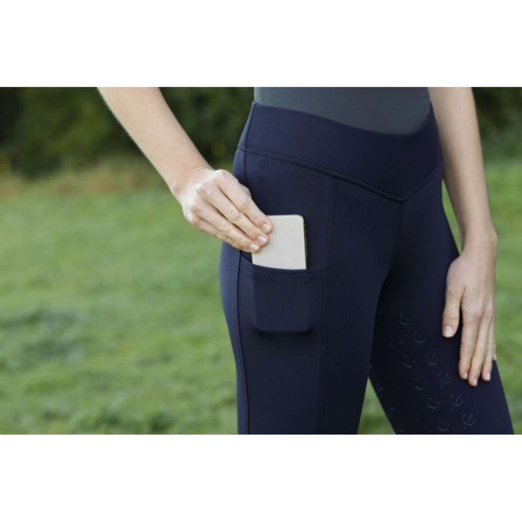 Covalliero Legging de Equitación ClassicStar Navy