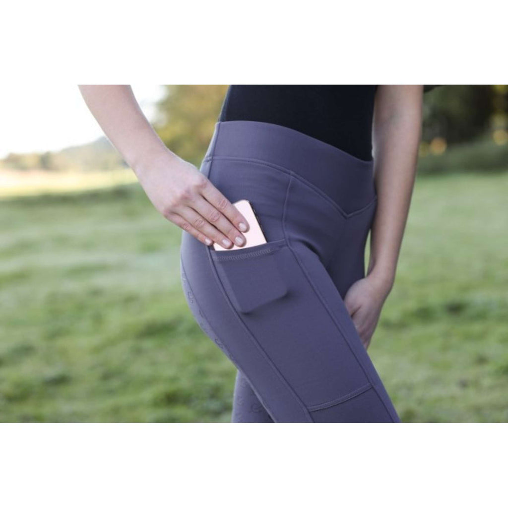 Covalliero Legging de Equitación ClassicStar Graphite