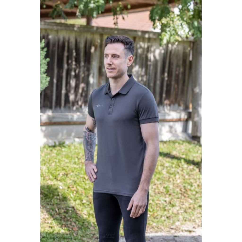 Covalliero Polo para Hombre Grafito