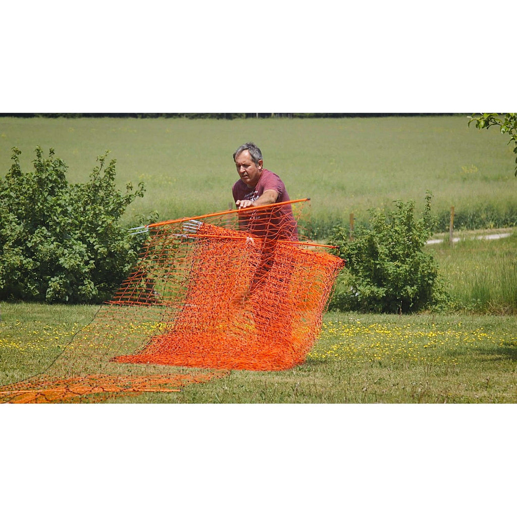 Ako Red Avícola Punta Doble Eléctrico Naranja