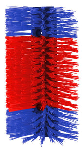 Kerbl Cepillo Semicircular