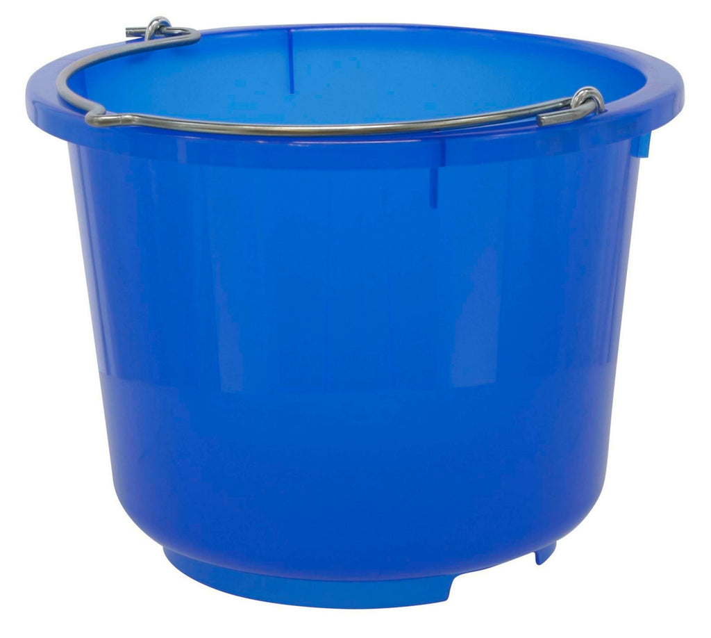 Kerbl Cubeta de establo y construcción Azul
