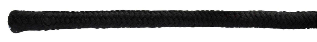 Kerbl Cuerda Algodón con mosquetón Negro