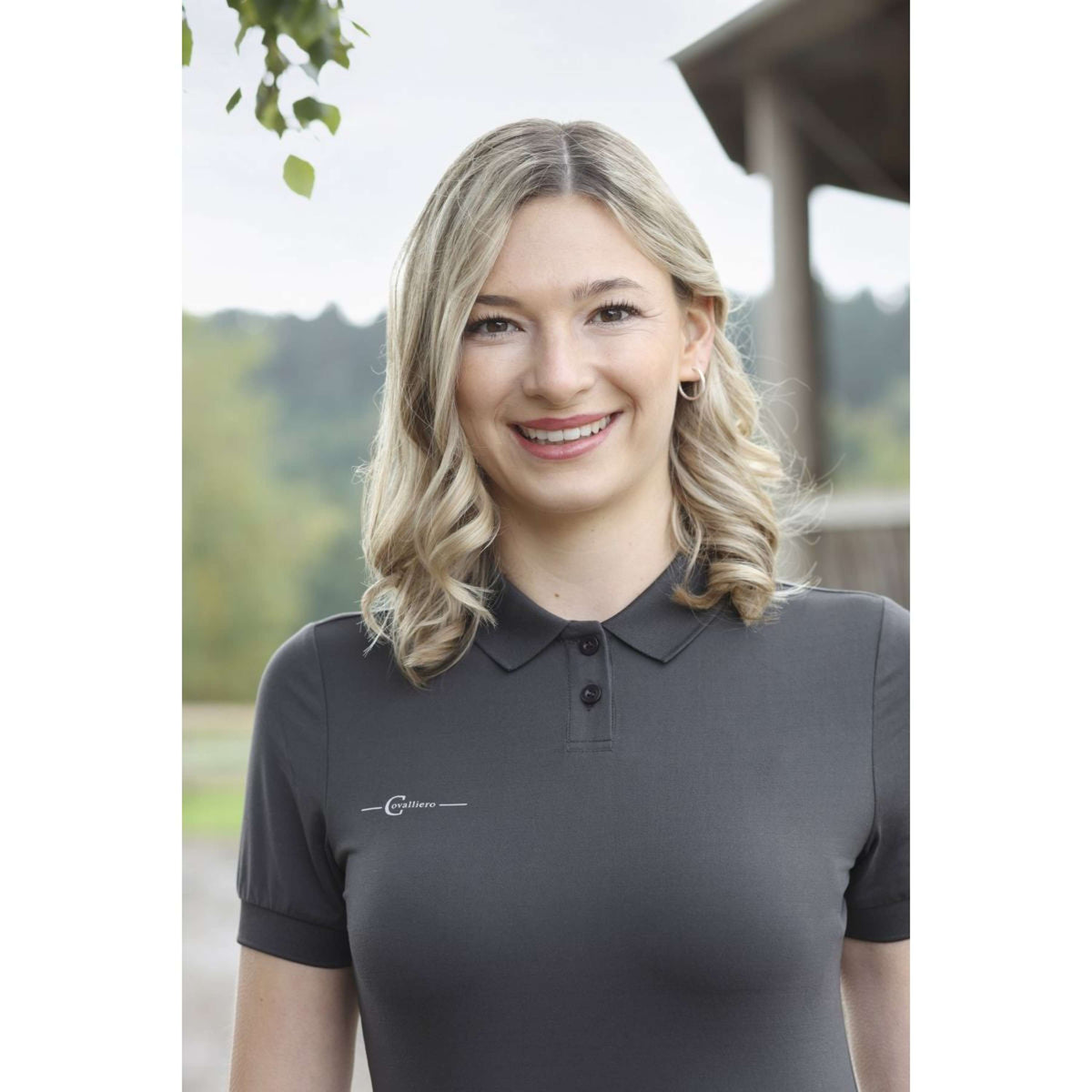 Covalliero Poloshirt Mujer Graphite