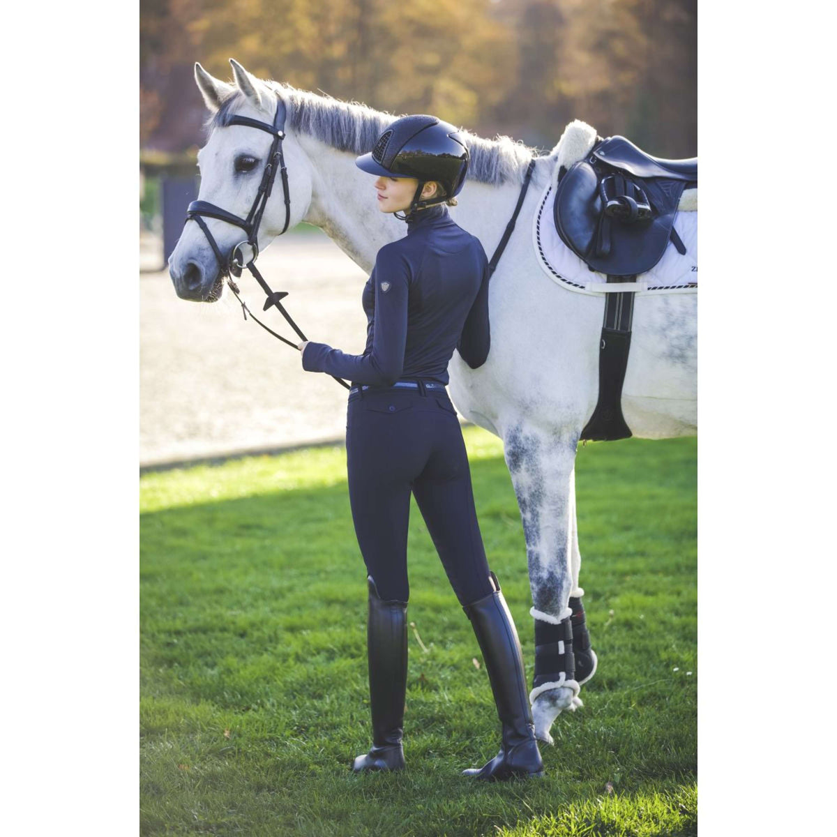 Covalliero Pantalones Janne x PinkRibbon Dark Navy
