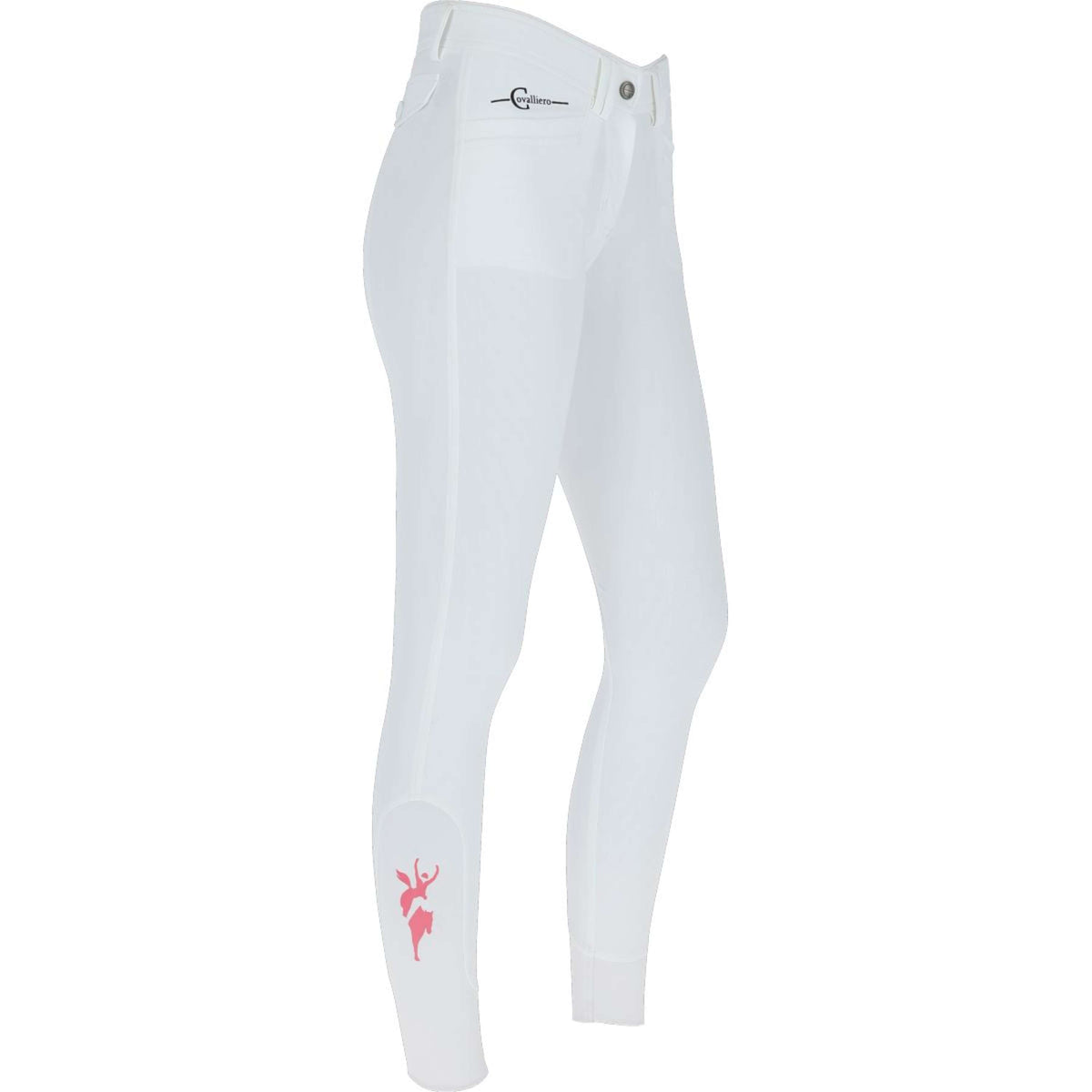 Covalliero Pantalones Janne x PinkRibbon White Pearl