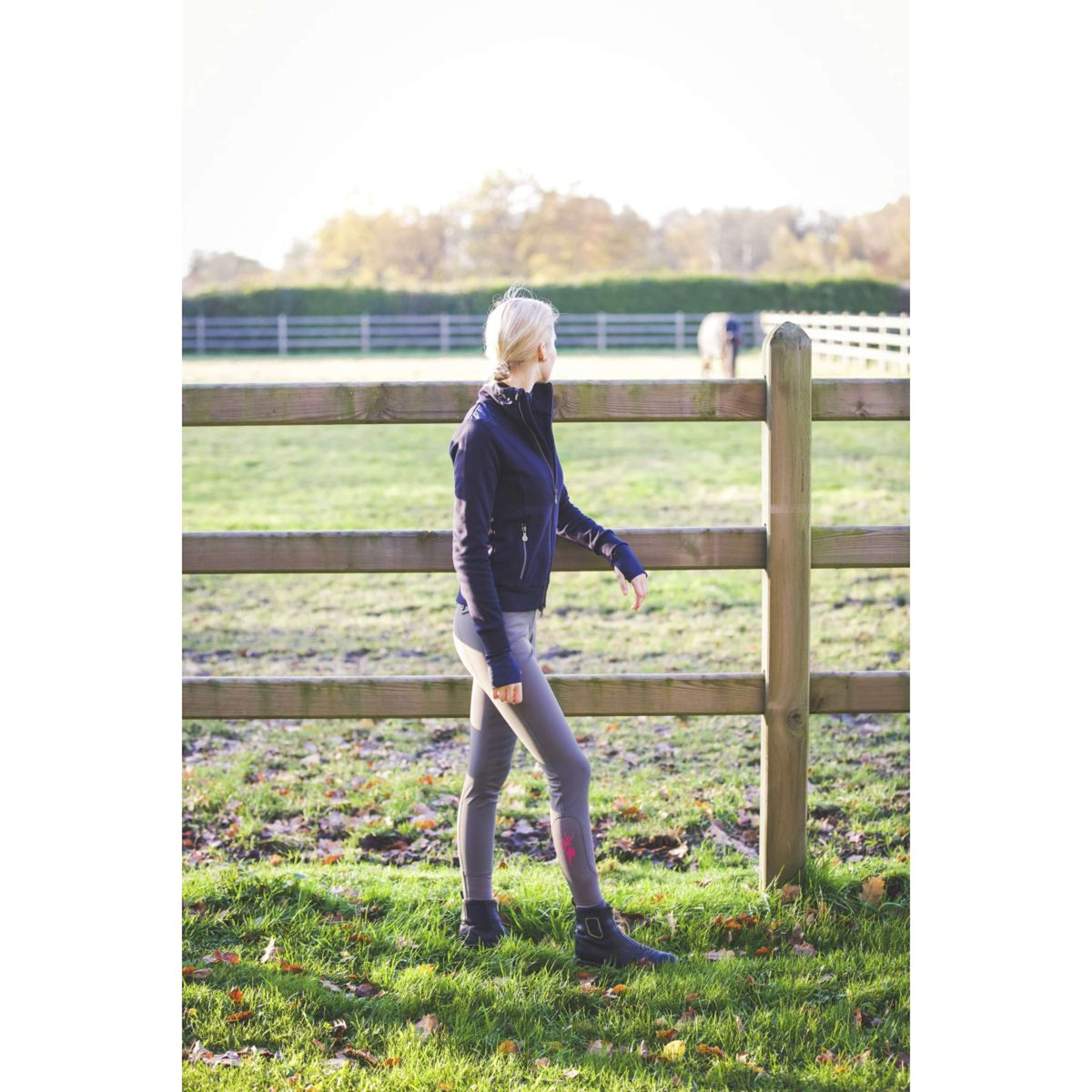 Covalliero Pantalones Janne x PinkRibbon Graphite