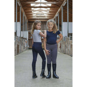 Covalliero Legging de Equitación ClassicStar Niños Navy