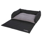 Kerbl Cojín de maletero Negro Gris