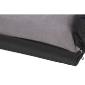 Kerbl Cojín de maletero Negro Gris