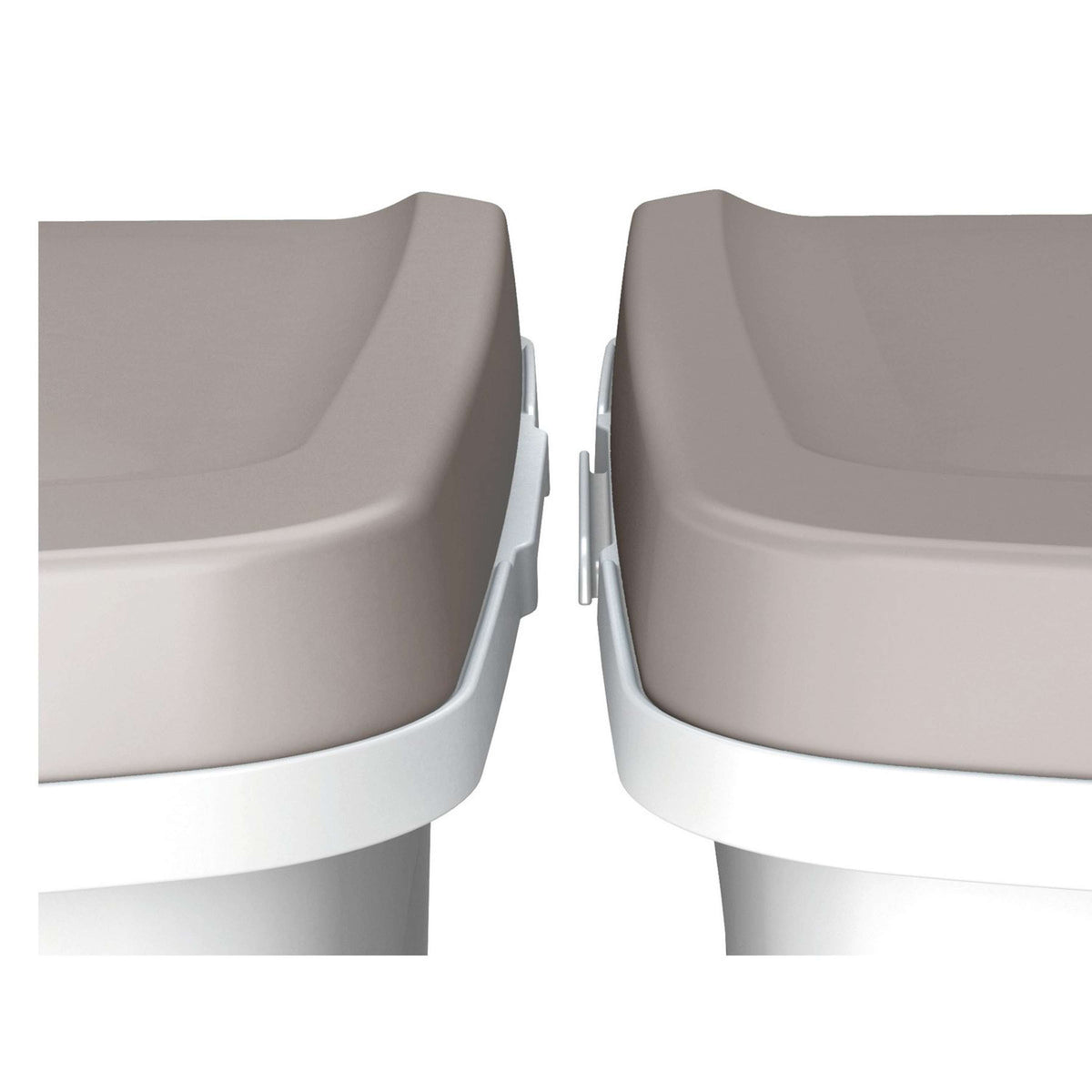 Kerbl Contenedor Blanco Marron