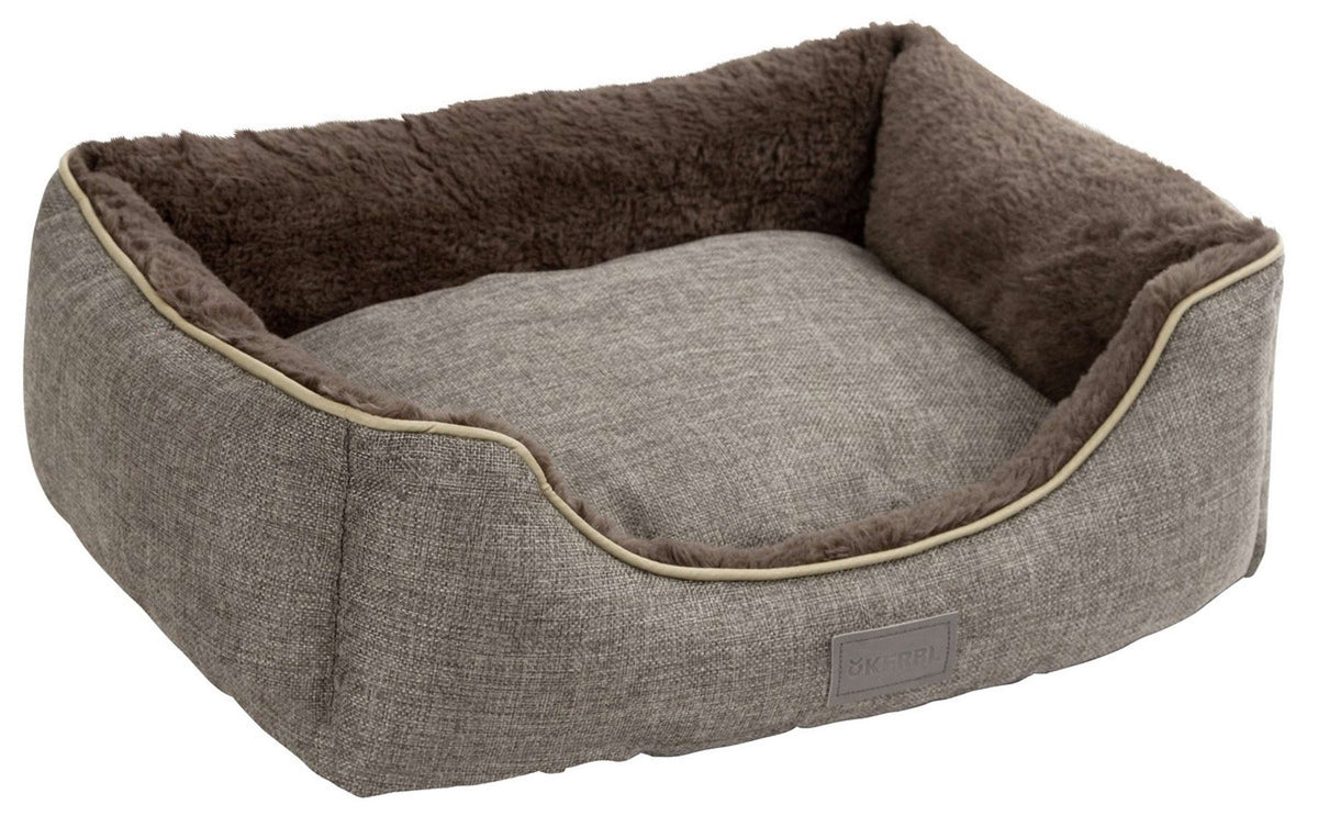 Kerbl Cama de peluche Samuel Plata<>Gris
