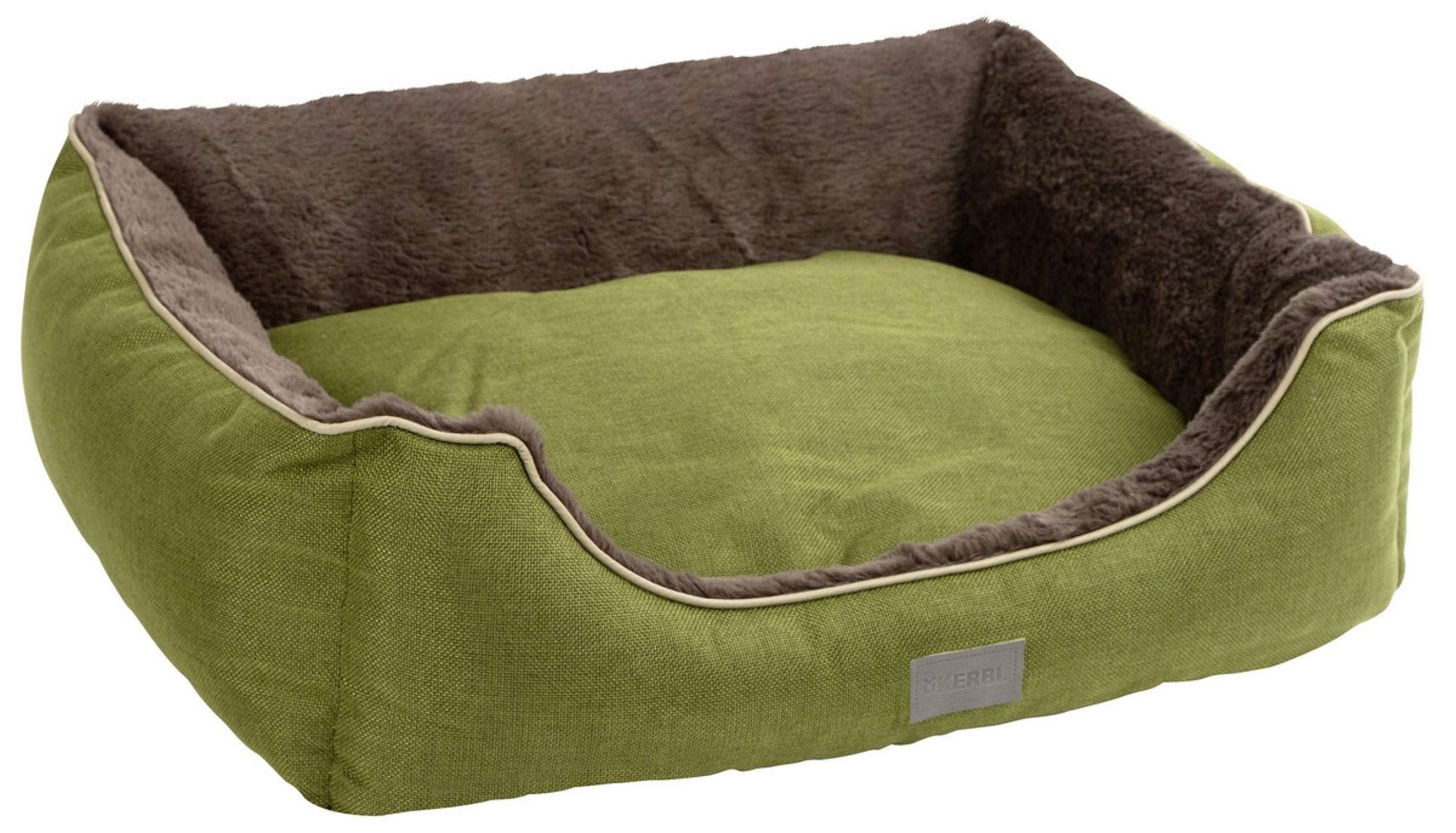 Kerbl Cama de peluche Samuel Verde Gris