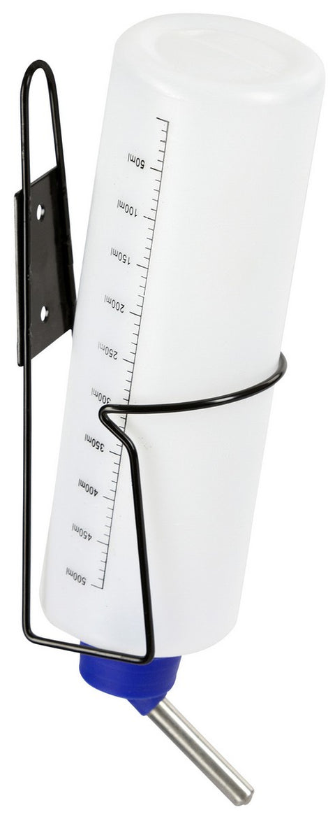 Kerbl Botella de agua mit soporte de metal