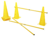 Kerbl Set Pivotes de Agilidad 3 obstáculos Rojo<>Amarillo