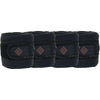 Kentucky Horsewear Vendajes Polar Fleece Polar Fleece Perlas Negro