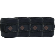 Kentucky Horsewear Vendajes Polar Fleece Polar Fleece Perlas Negro