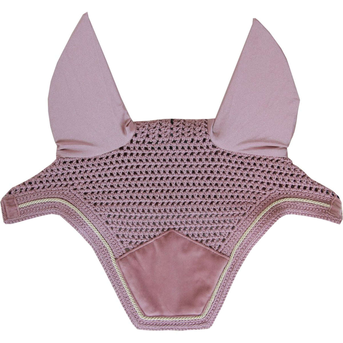 Kentucky Horsewear Bonete para Orejas Wellington Velvet Rosa Viejo