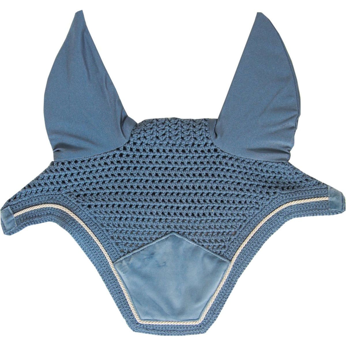 Kentucky Horsewear Bonete para Orejas Wellington Velvet Azul claro