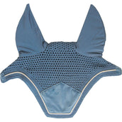 Kentucky Horsewear Bonete para Orejas Wellington Velvet Azul claro