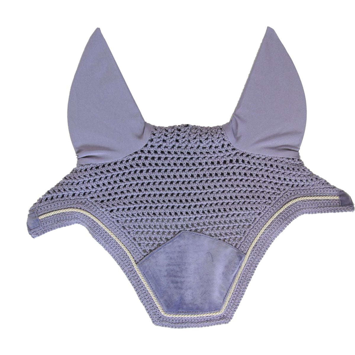 Kentucky Horsewear Bonete para Orejas Wellington Velvet Morado