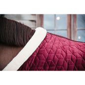 Kentucky Horsewear Manta de exhibición Velvet Bordeaux